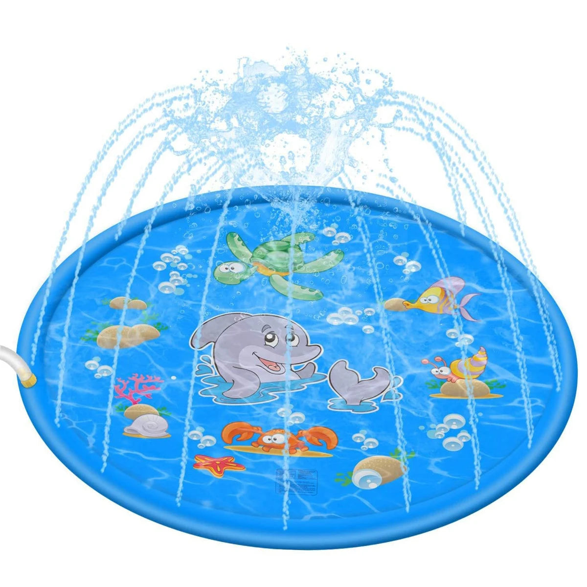 Sprinkler Inflatable Pool 170cm Children Play Water Mat Summer Toy