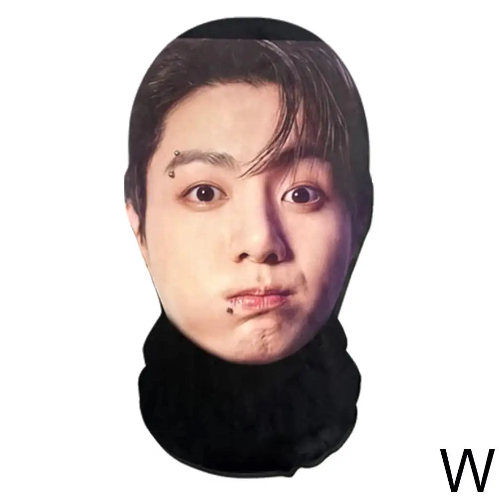 Full Face Mask Celebrity Ball-game Star Face Mask Simulation Kanye Shiesty Mesh Mask For Men Party Supplies Cosplay Props Novel