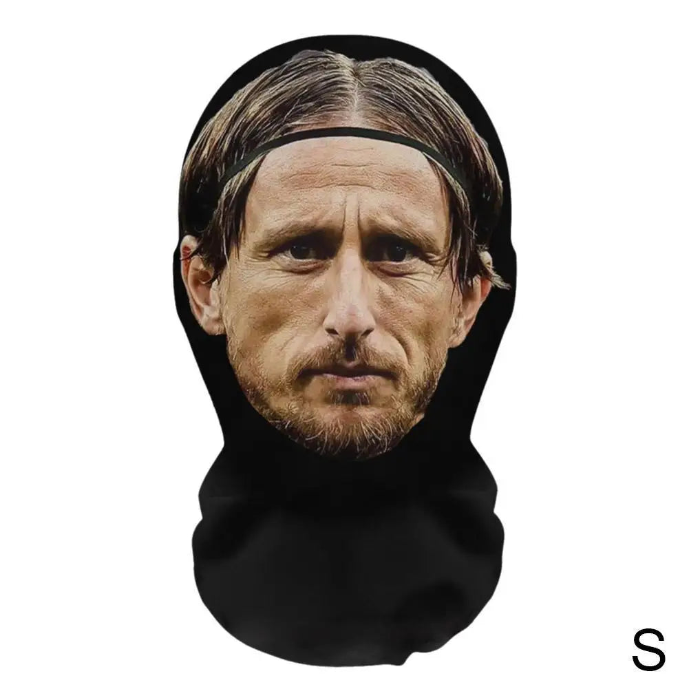 Full Face Mask Celebrity Ball-game Star Face Mask Simulation Kanye Shiesty Mesh Mask For Men Party Supplies Cosplay Props Novel