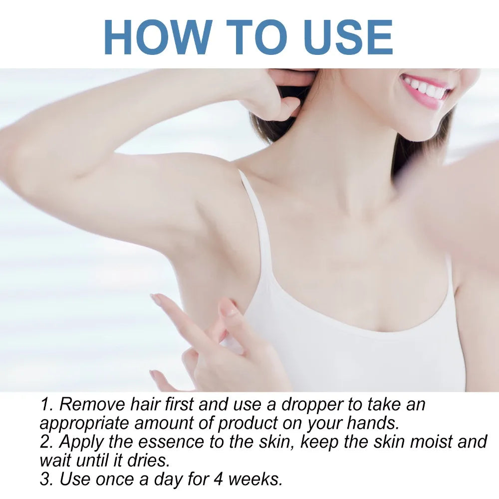 Permanent Hair Inhibition Woman Serum Restrain Armpit Leg Arms Stop Hair Growth Painless Moisturizing Depilatory Body Skin Care